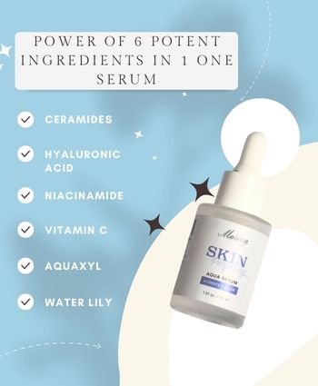 Skin Perfecting Serum with Ceramides, Hyaluronic Acid, and Niacinamide for Dry &amp; Aged Skin